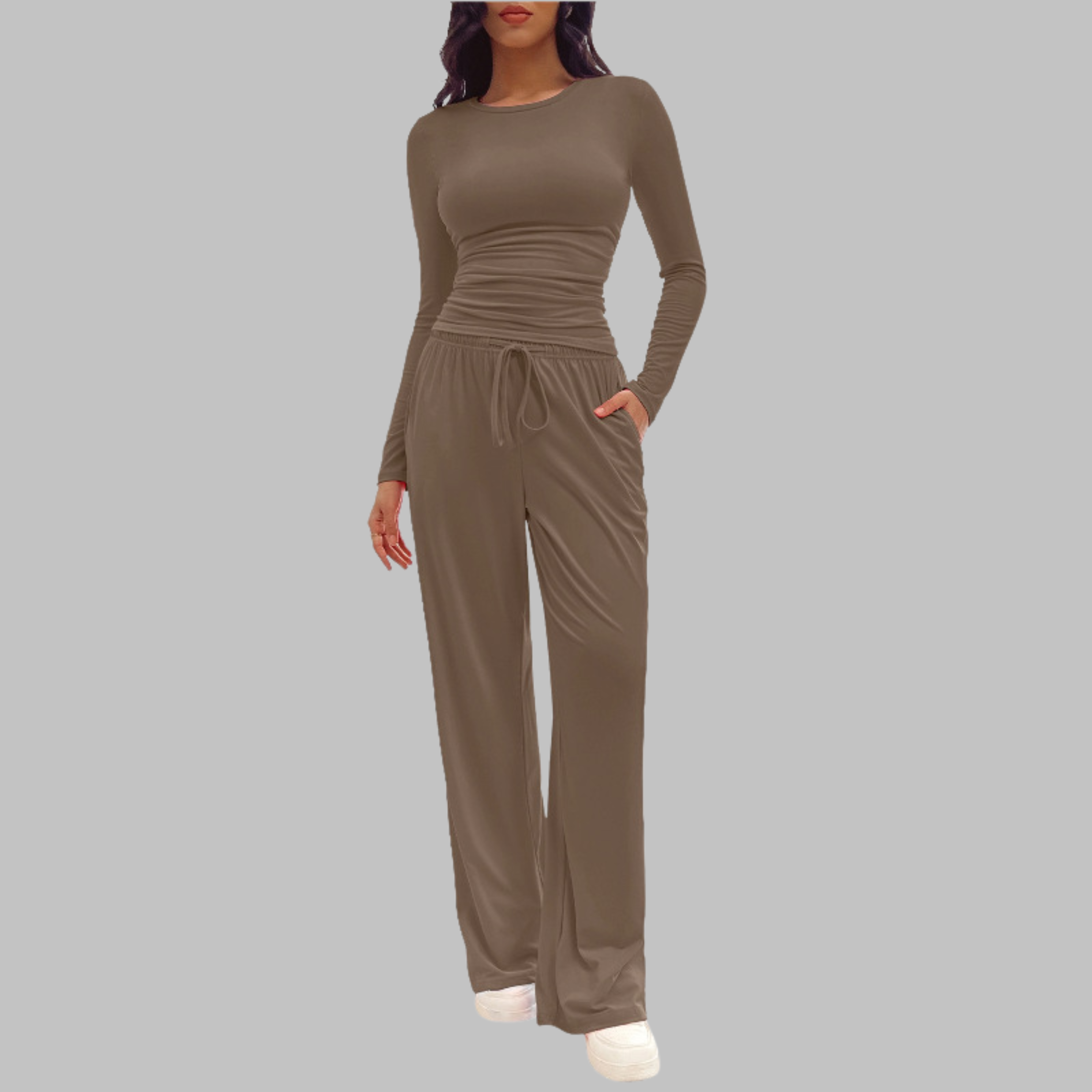 JANNYT - Long Sleeve Top with Wide Fit