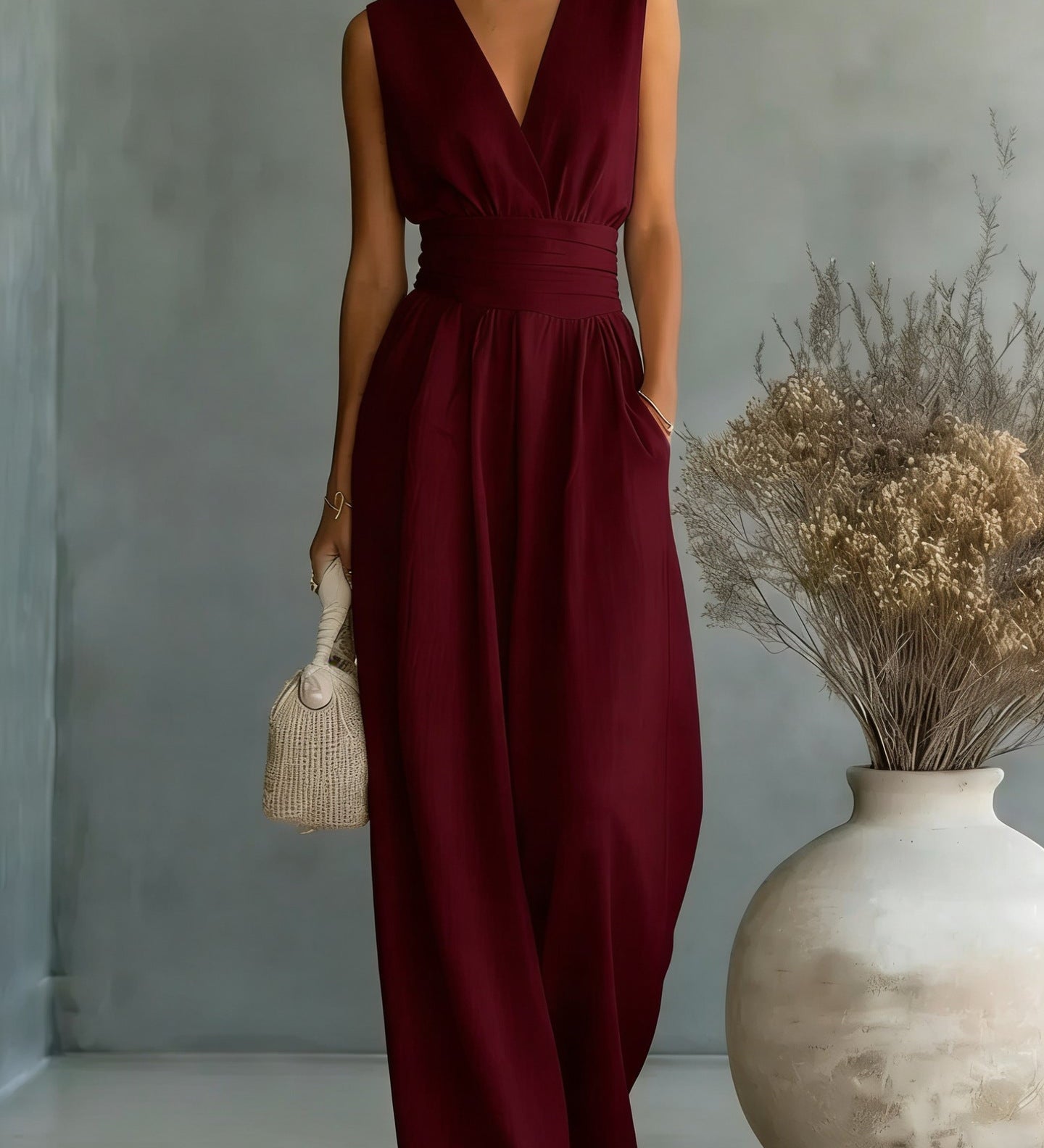 Mariana - Breezy Wide-Leg Jumpsuit