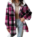 TALLULAH™ - Cozy Hooded Plaid Jacket with Relaxed Fit