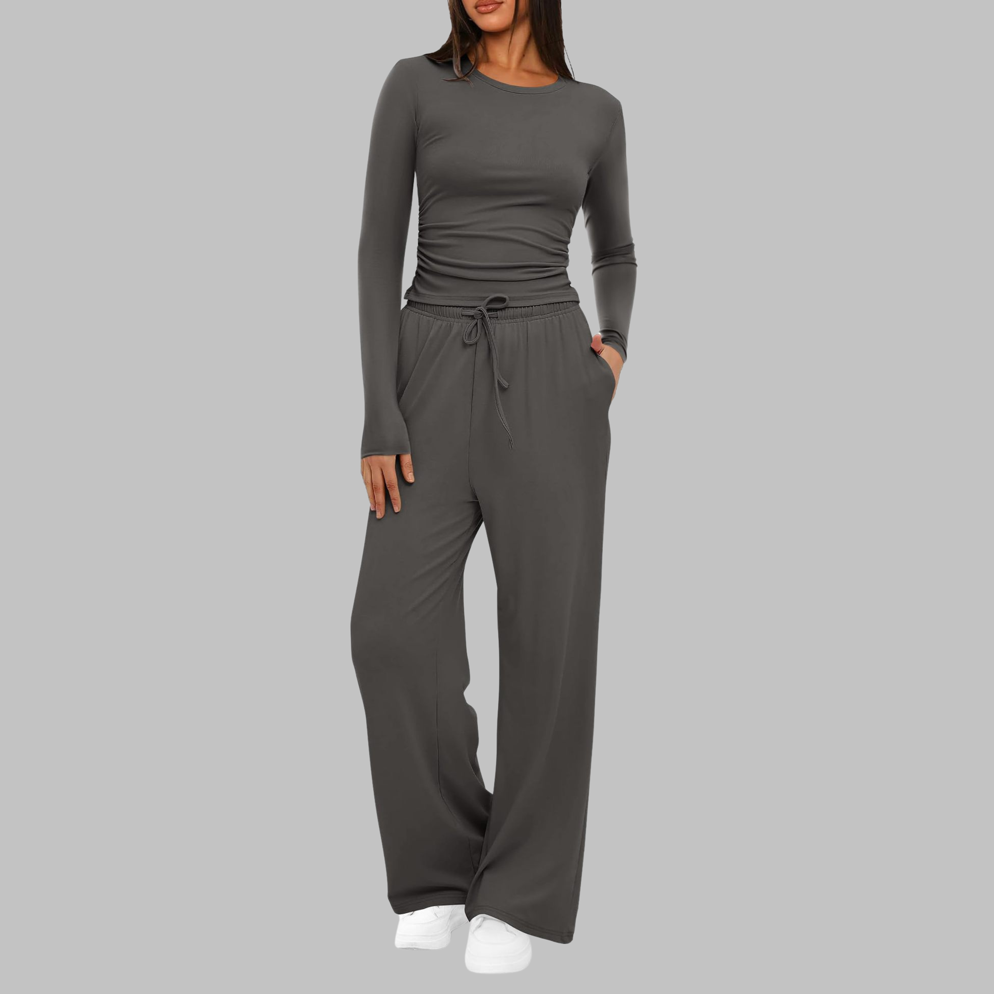 BELLET - Long Sleeve Top with Wide Fit