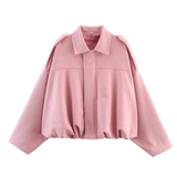 MORTIZIA™ – Chic Cropped Modern Aviator Jacket