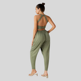 DAYEA™ – Cozy Backless U-Neck Lounge Jumpsuit