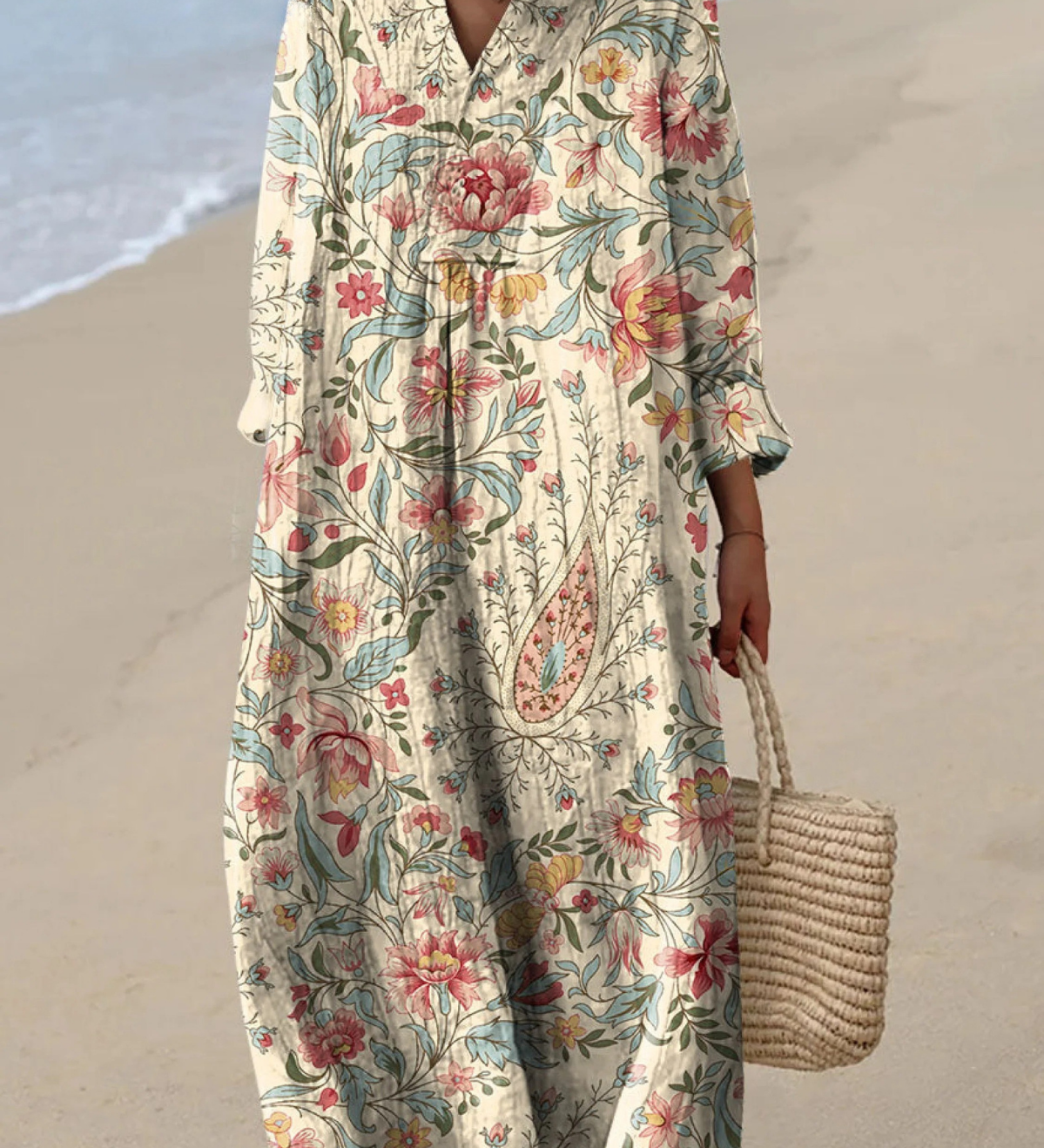 Soraya | Lightweight Long-Sleeve Summer Dress