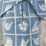 Josie - Caravan Patterned Short Set