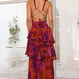 Coolangatta - Floral Deep V Dress