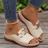 Faye – Comfort Orthopedic Wedge Sandals