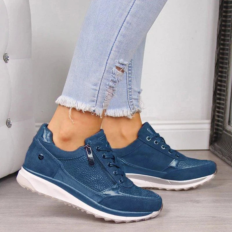 Gwendolyn – Orthopedic Zip-Up Sneakers