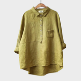 Bridget - Yellow Patterned Blouse