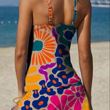 Cronulla Floral Bikini Set with Matching Shorts