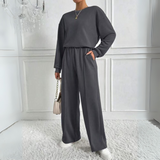 AMBRAT - Long Sleeve Sweatshirt with High Neck