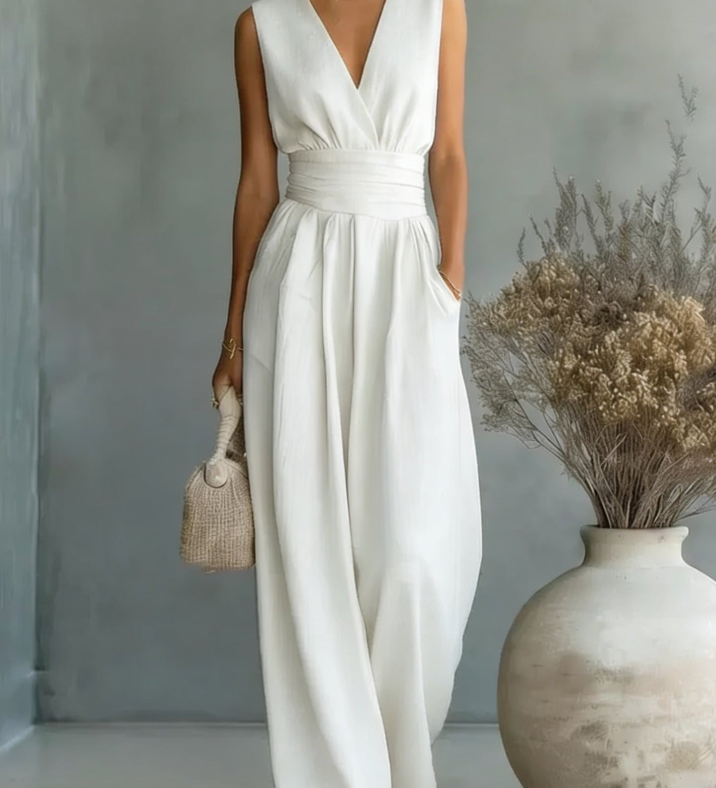 Mariana - Breezy Wide-Leg Jumpsuit
