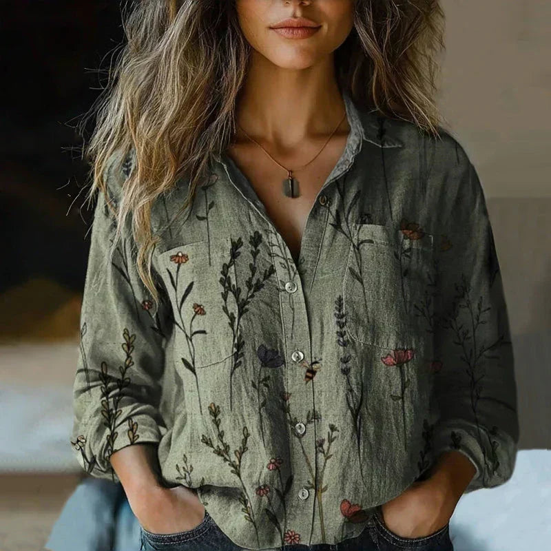 Ella - Boho Chic Patchwork Top