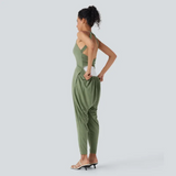 DAYEA™ – Cozy Backless U-Neck Lounge Jumpsuit