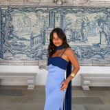 Airlie - Azure Elegance Dress