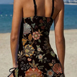 Cronulla Floral Bikini Set with Matching Shorts