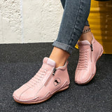 Juniper – Versatile All-Weather Comfort Shoes Featuring Zip Closure