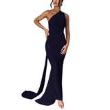 EVIERA™ – Stylish Ruched Backless Maxi Gown