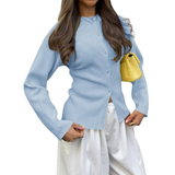 Raika - Modern Long Sleeve Cardigan