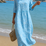 Women's Relaxed Floral Print Dress