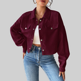 ESTRELLA™ – Timeless Collared Button-Up Jacket