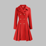 DAMI™ - Elegant Double Button Long Sleeve Coat