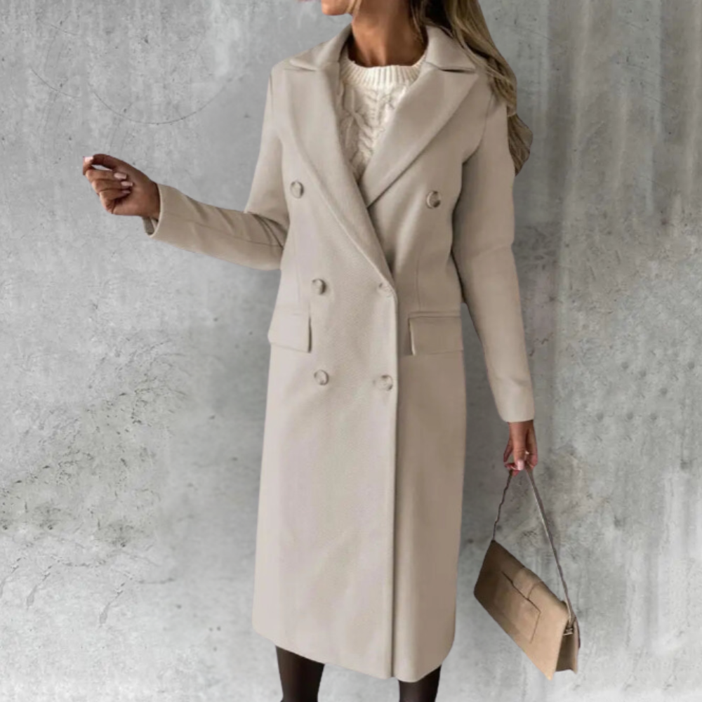 Urban Elegance Wool Trench by ALEXA™