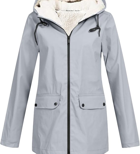 AMELIA™ | Cozy Fleece Zip-Up Hoodie