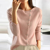 ANAIS™ | Elegant Button-Up Sweater