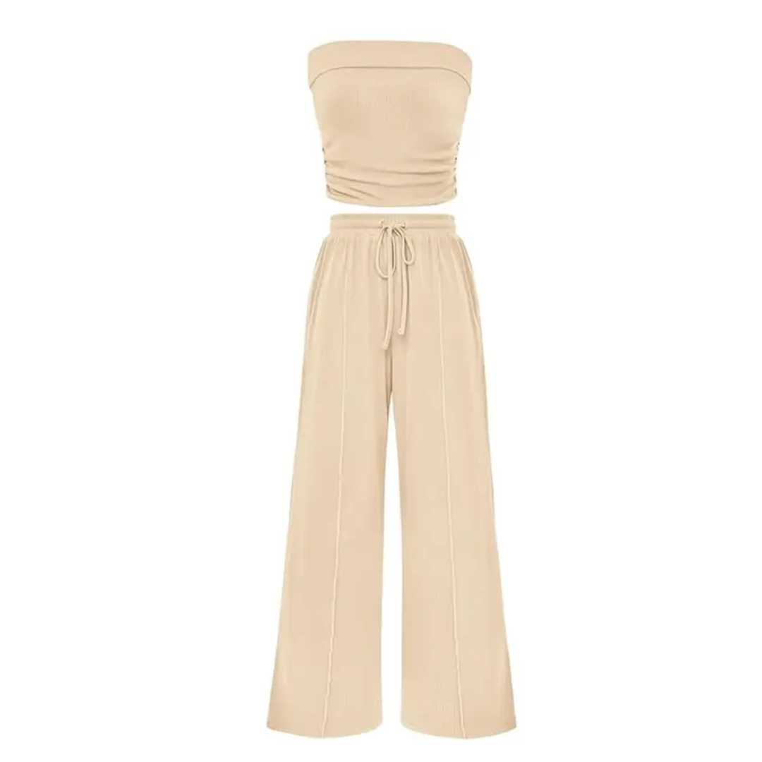 SOLVEIG™ – Cozy Ribbed Knit Crop Ensemble