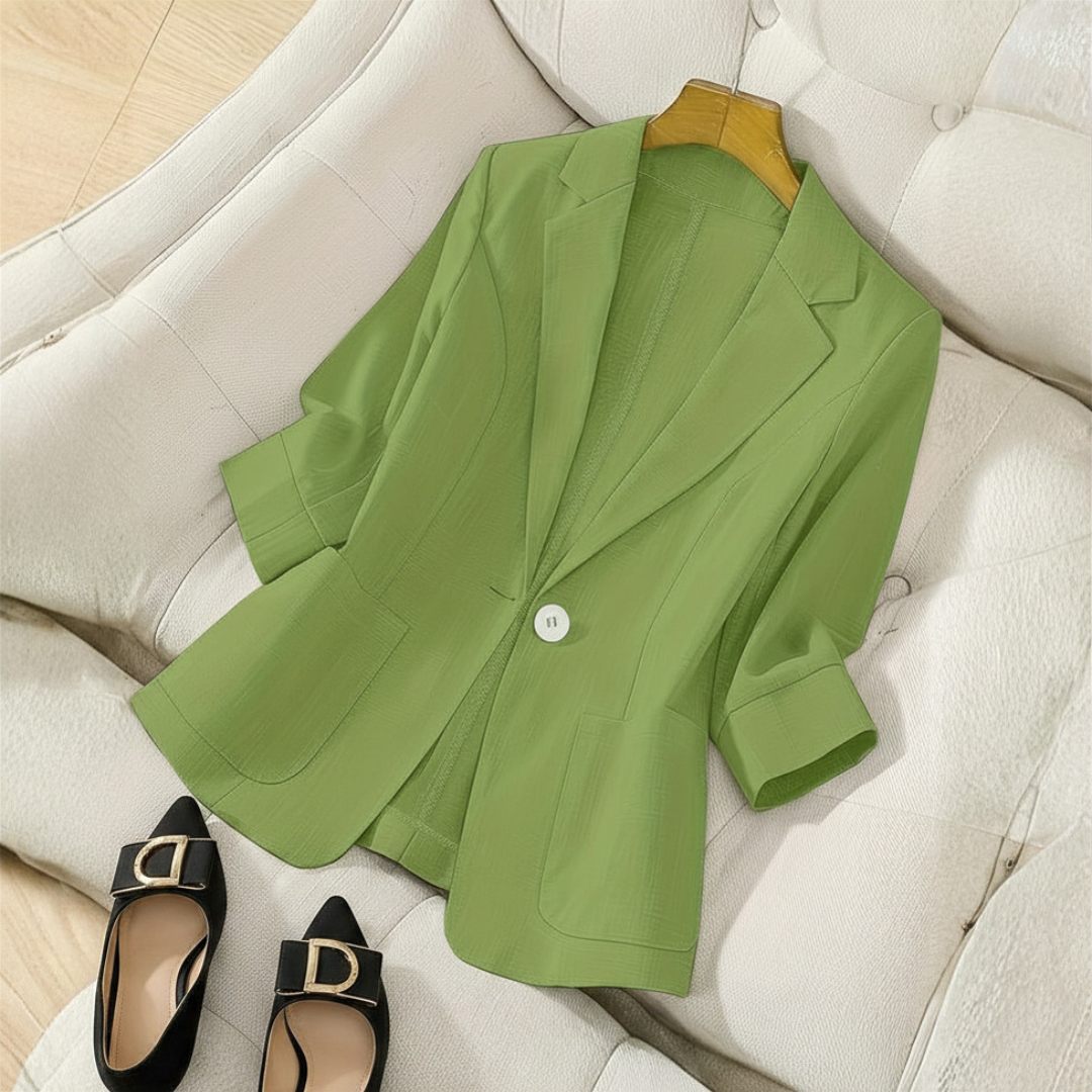 WYNDHAM™ – Custom One-Button Fitted Blazer