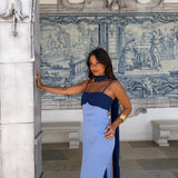 Airlie - Azure Elegance Dress