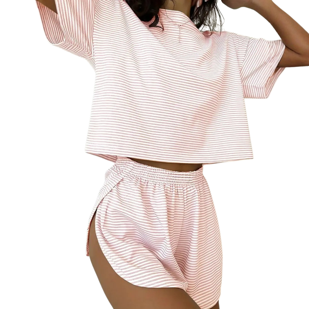 BREEZY™ – Cozy Knit Lounge Pajama Ensemble