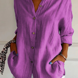 Bea - Relaxed Fit Button-Up Shirt