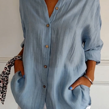 Bea - Relaxed Fit Button-Up Shirt