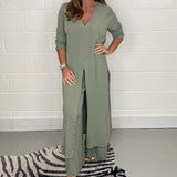 Cherly - Cozy Two-Piece Ensemble