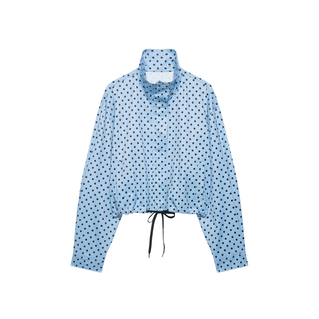 LOXIE™ – Chic Polka Dot Blazer Jacket for Urban Style