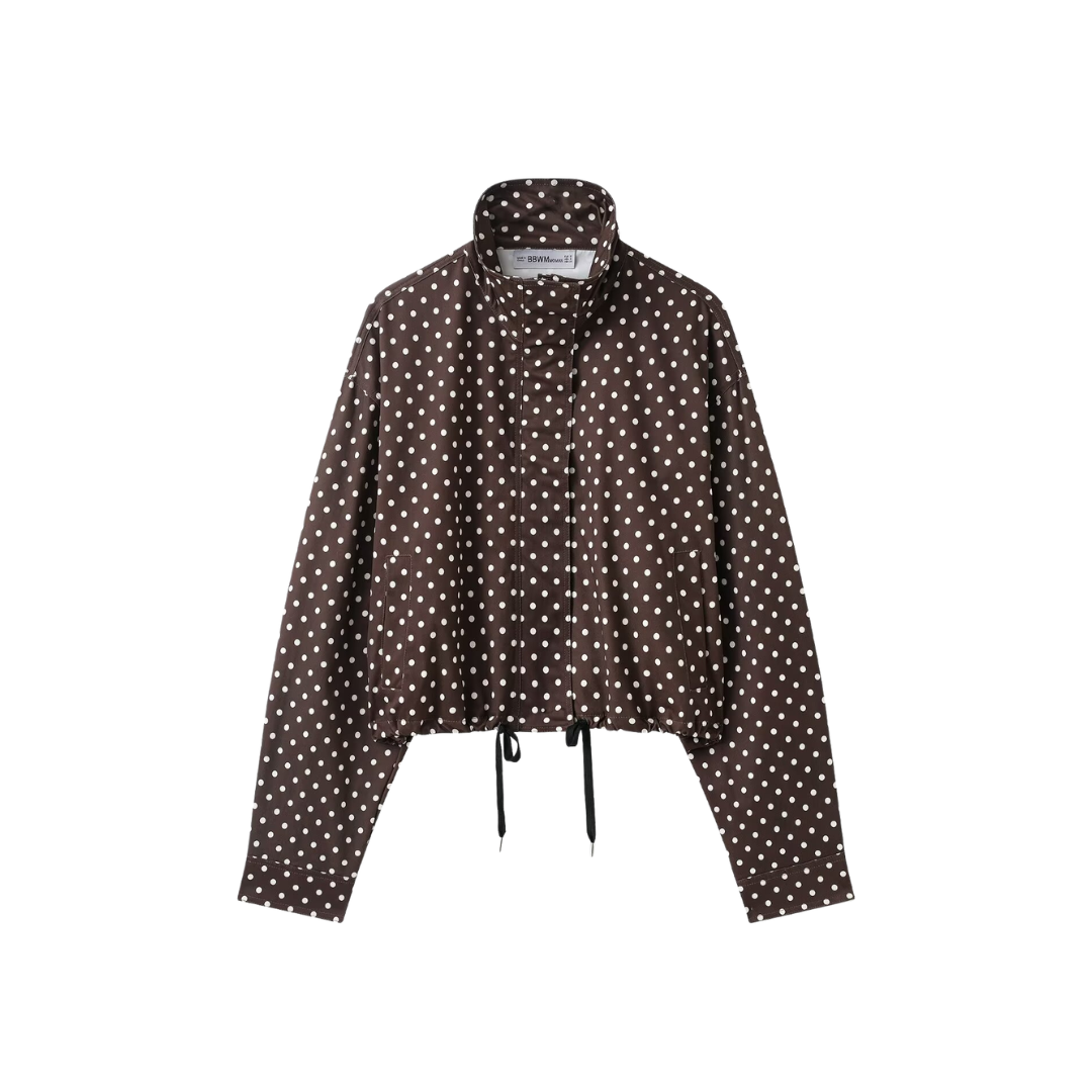 LOXIE™ – Chic Polka Dot Blazer Jacket for Urban Style
