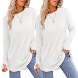 Zarita - Comfortable Long Sleeve Tunic Top