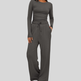 JANNYT - Long Sleeve Top with Wide Fit