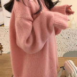 IMOGEN™ - Timeless Drop Shoulder Long Sleeve Knit Sweater