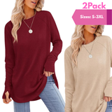 Zarita - Comfortable Long Sleeve Tunic Top