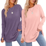 Zarita - Comfortable Long Sleeve Tunic Top