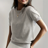 Vianca - Relaxed Fit Short Sleeve Crew Neck Tee