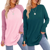 Zarita - Comfortable Long Sleeve Tunic Top