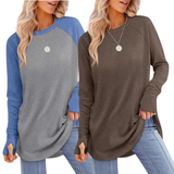Zarita - Comfortable Long Sleeve Tunic Top
