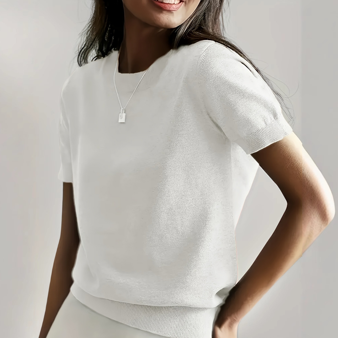 Tally - Relaxed Fit Short Sleeve Crew Neck Tee