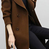 CELINA™ - Elegant Long Trench Coat