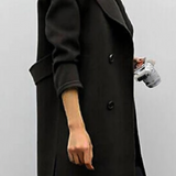 CELINA™ - Elegant Long Trench Coat