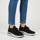Bonnie – Cozy Platform Walking Sneakers