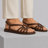 Artisan-Crafted Cable Sandals